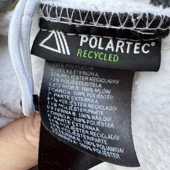 The North Face Denali Jacket Women's Sz Lg Fleece Polartec White Full Zip Womens - Picture 8 of 8